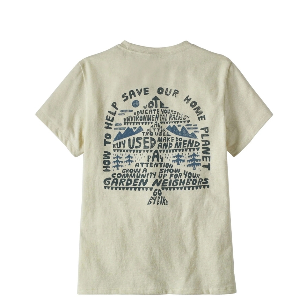 Patagonia Womens size medium How to Save Responsibili-Tee